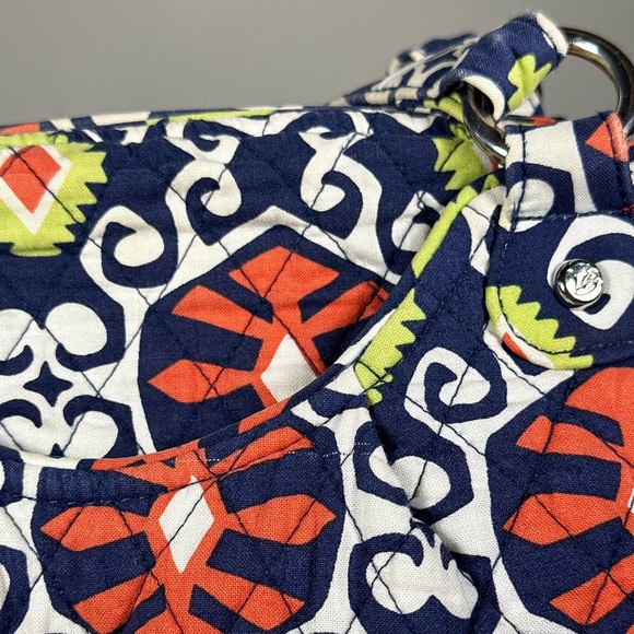 EUC Vera Bradley Sun Valley Glenna Large Double Shoulder Strap Satchel Daily Bag - Picture 8 of 8